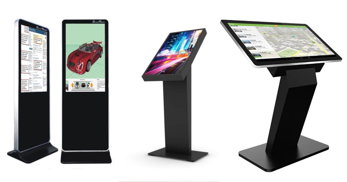 Purchasing a touch screen kiosk